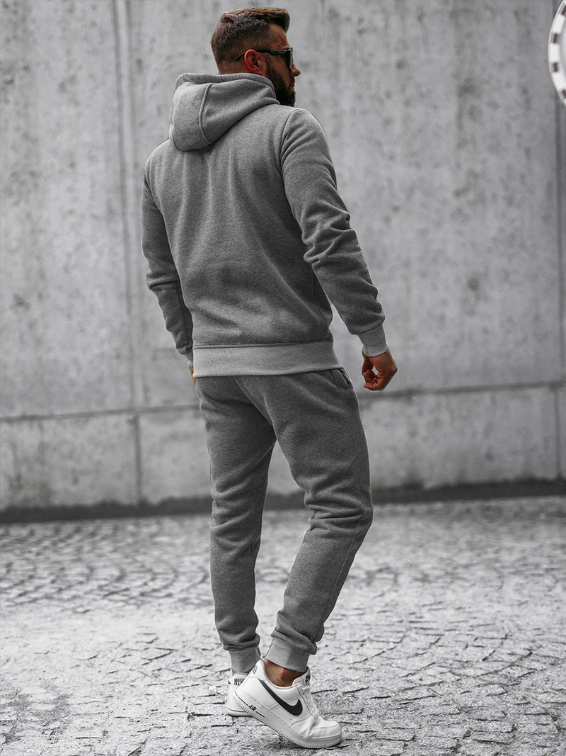 Survêtement Homme Gris Foncé OZONEE JS/8C59/5