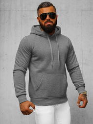 Sweatshirt Homme Gris foncé OZONEE JS/2009Z