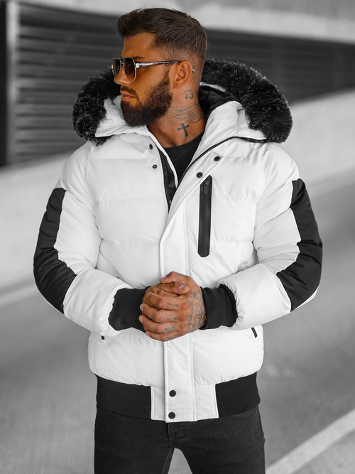 Veste Homme Blanc OZONEE O/M798Z