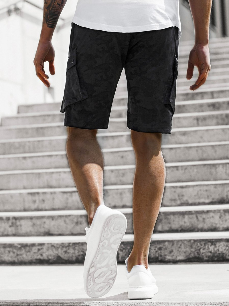 Short Homme Noir O/33919