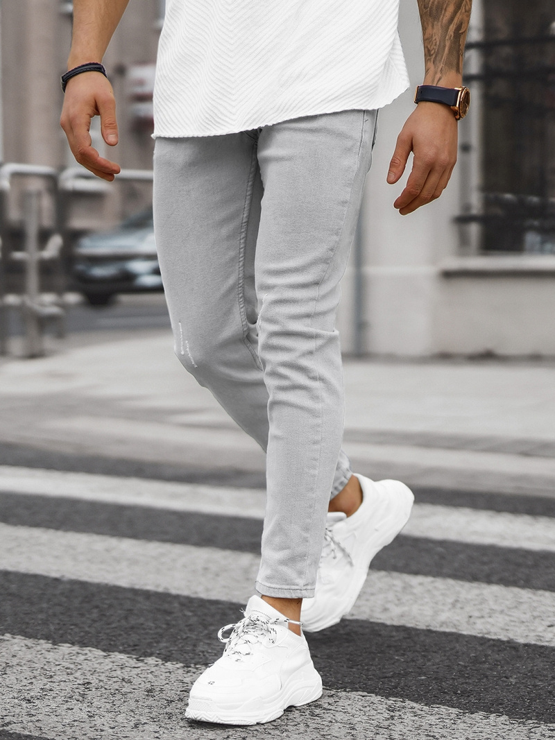 Jean Homme Gris OZONEE DO/2438