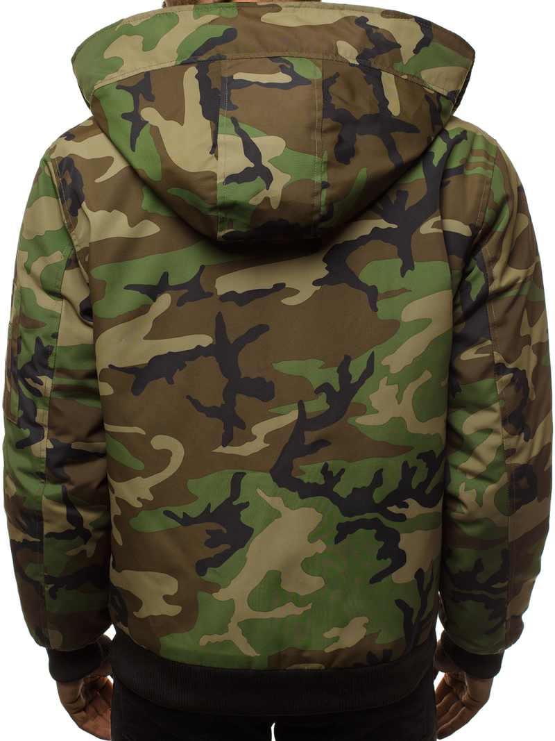 Veste Homme Camo Vert OZONEE JS/2019005