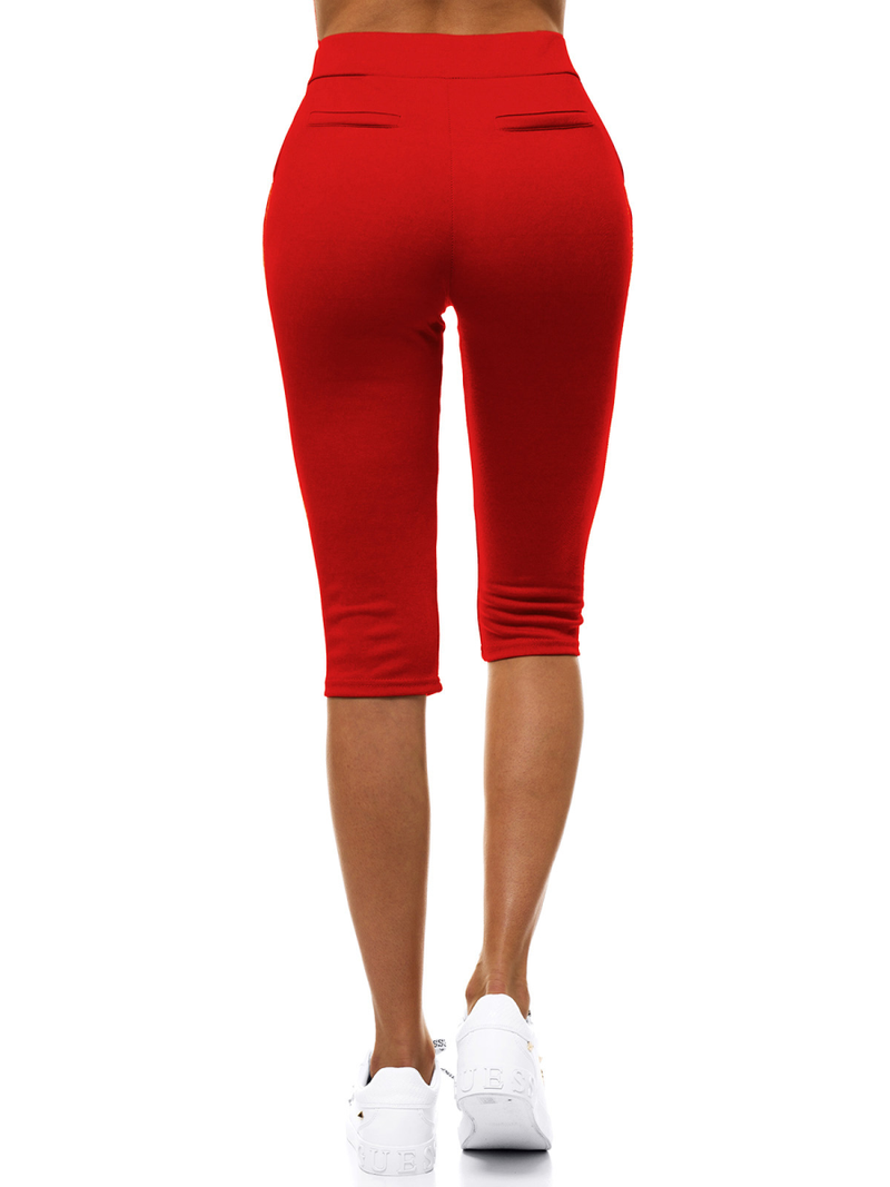 Legging femme Rouge OZONEE JS/1027/B5
