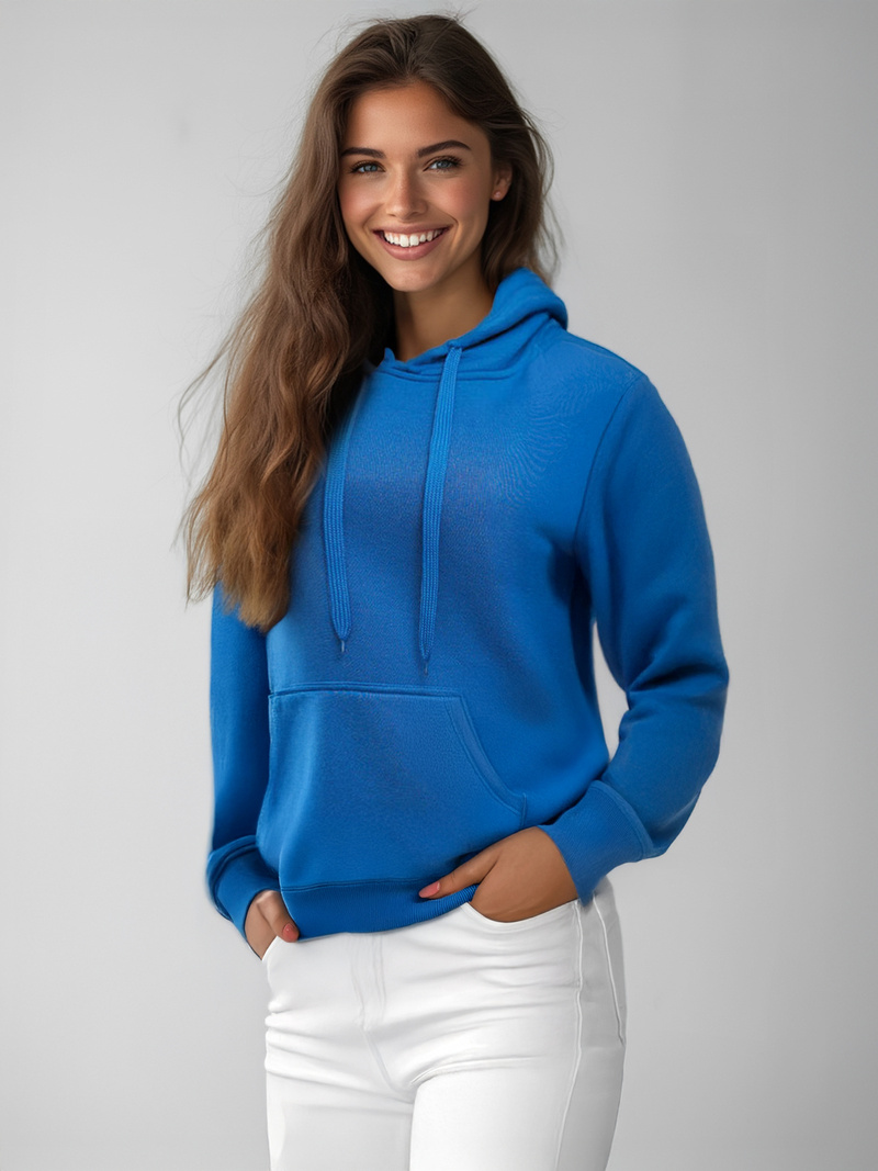 Sweat femme Bleu clair OZONEE JS/W02Z