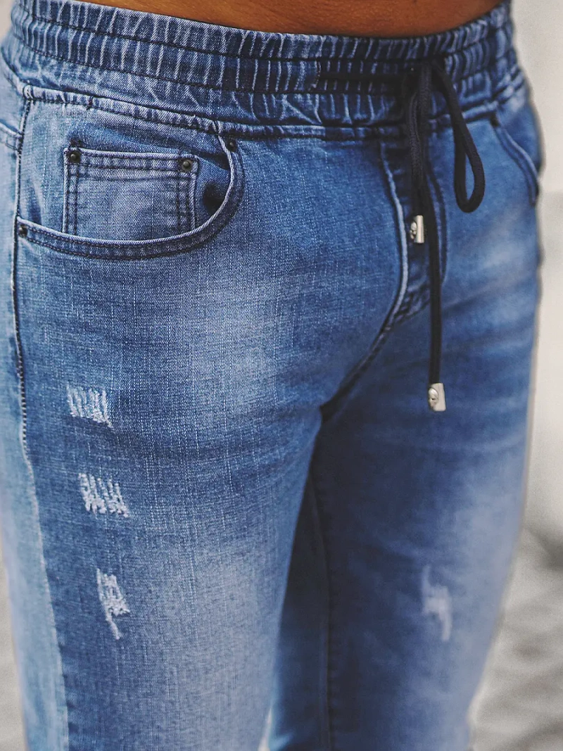 Jean Jogger Homme Bleu OZONEE NB/MP0065/2B