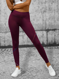 Legging Femme Bordeaux OZONEE O/YY9272
