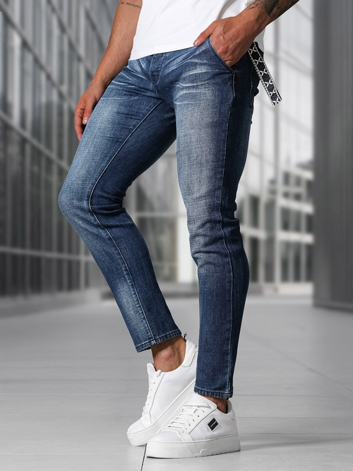 Jean Homme Bleu Foncé OZONEE NB/MP0091BS