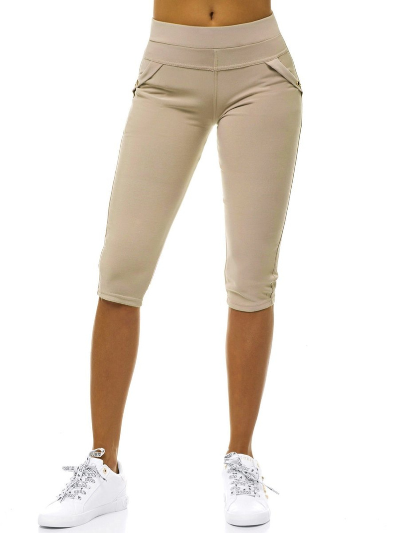 Legging femme Beige OZONEE JS/1041/B8