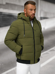 Veste D'hiver Kaki Clair OZONEE JS/31M5023/62