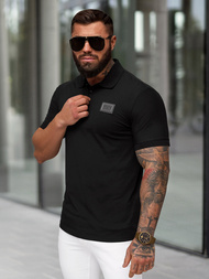 Polo Homme Noir OZONEE NB/MT3124