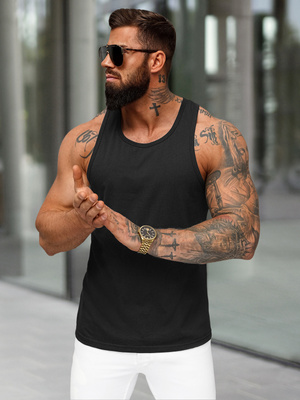 Débardeur Homme Noir OZONEE JS/99002Z