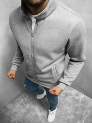 Sweatshirt Homme Gris OZONEE JS/2002Z