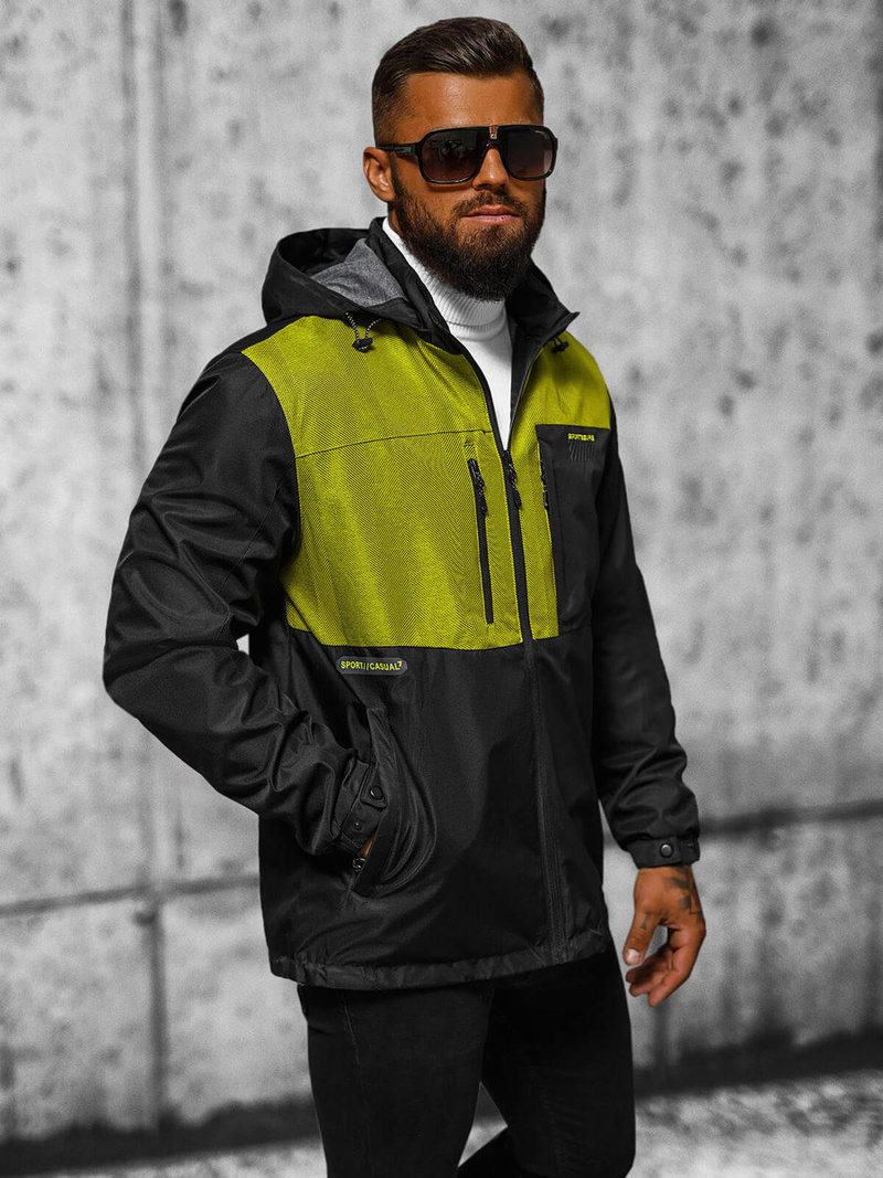 Veste Homme Noir OZONEE JS/22M311/392