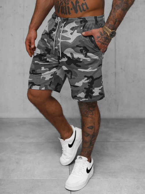 Short Homme Gris OZONEE JS/8K283/2