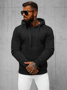 Sweatshirt Homme Noir OZONEE JS/2009Z