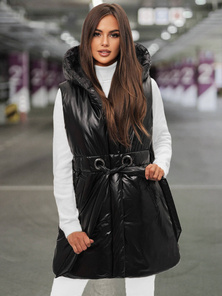 Gilet femme noir OZONEE O/DK119/1