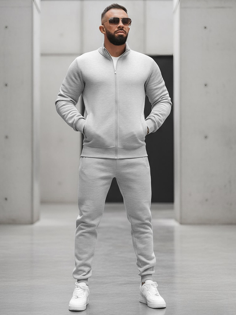 Survêtement Homme Gris OZONEE JS/68C10385/2