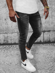 Jean Homme gris foncé OZONEE NB/MP0028GZ