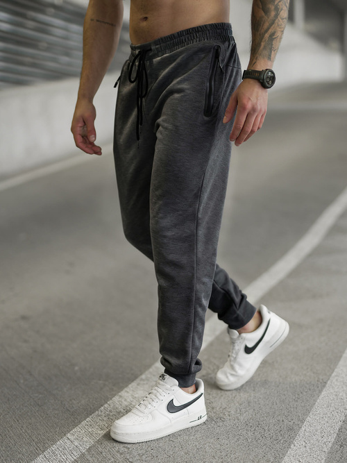 Pantalon de Survêtement Homme Gris Foncé OZONEE JS/17K1998/5