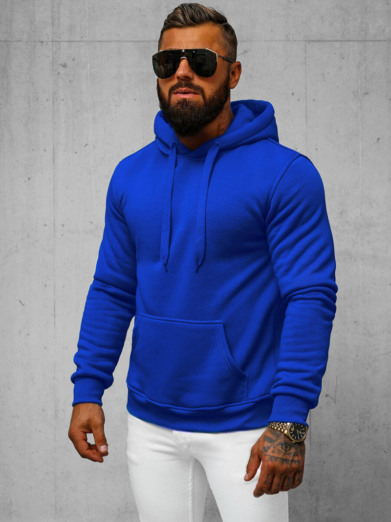 Sweatshirt Homme Bleu de cobalt OZONEE JS/2009Z