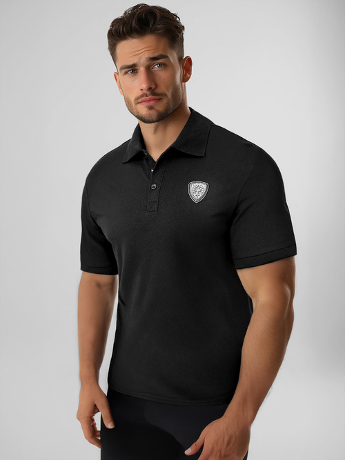 Polo Homme Noir OZONEE NB/MT3121Z