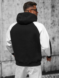 Sweatshirt à capuche noir OZONEE O/SWE23037