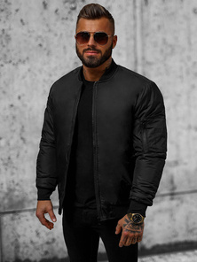Veste Homme Noir OZONEE JS/AK95Z