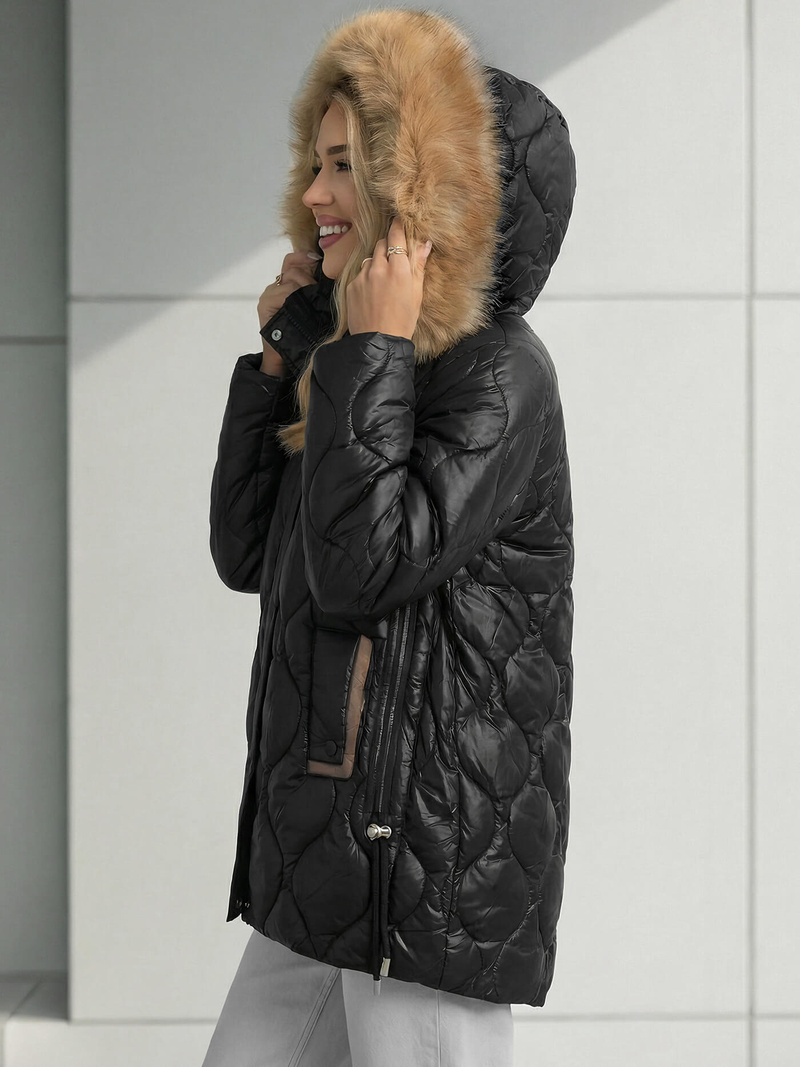 Veste femme noir OZONEE O/5M3226/392Z