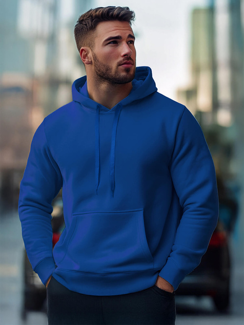 Sweatshirt Homme bleuet OZONEE JS/2009/65Z