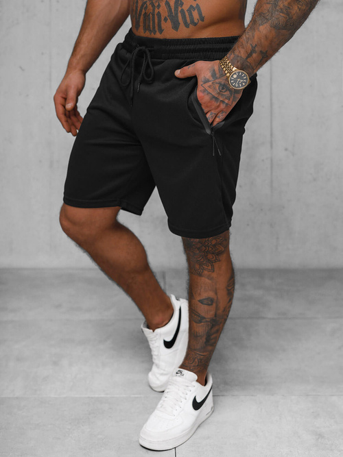 Short Homme Noir OZONEE JS/17K533/3