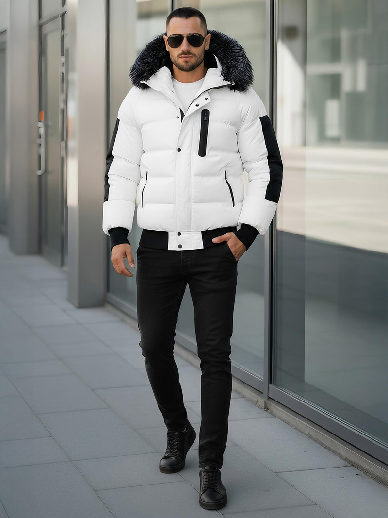 Veste Homme Blanc OZONEE O/M798Z