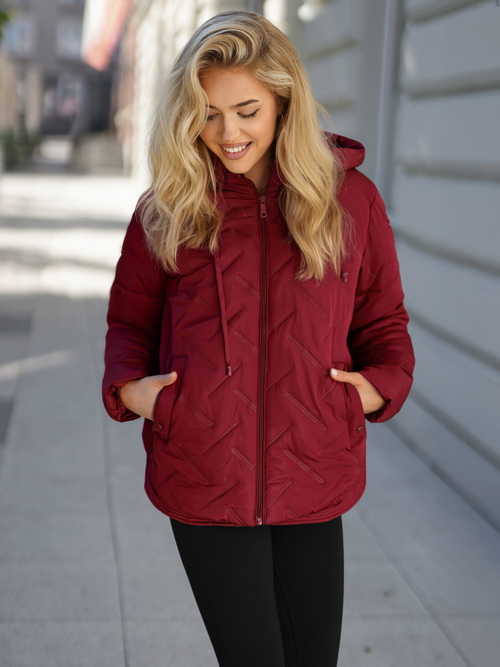 Veste femme bourgogna OZONEE JS/16M9300/06