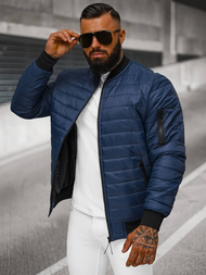 Veste Homme Bleu foncé OZONEE JS/MY02Z
