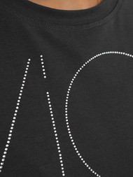 T-shirt Femme Gris Foncé OZONEE JS/YJ77841