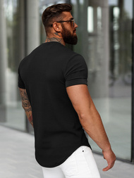 T-shirt Homme Noir OZONEE O/B1215