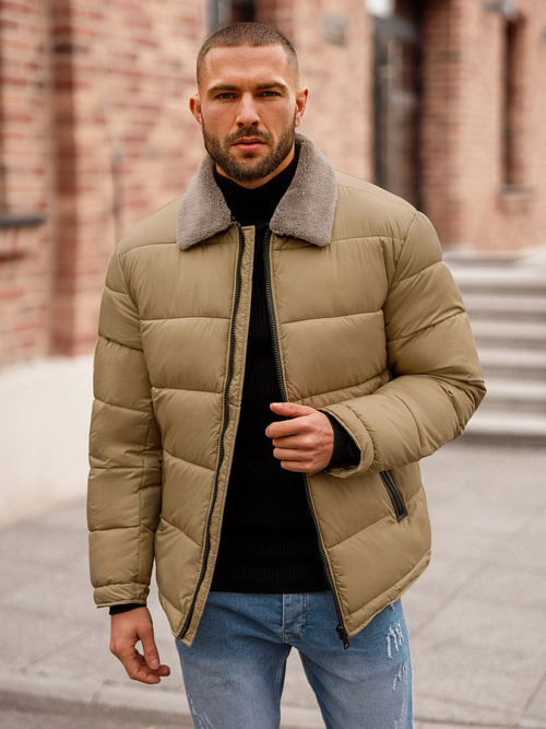 Veste Homme Beige OZONEE JS/31M5010Z