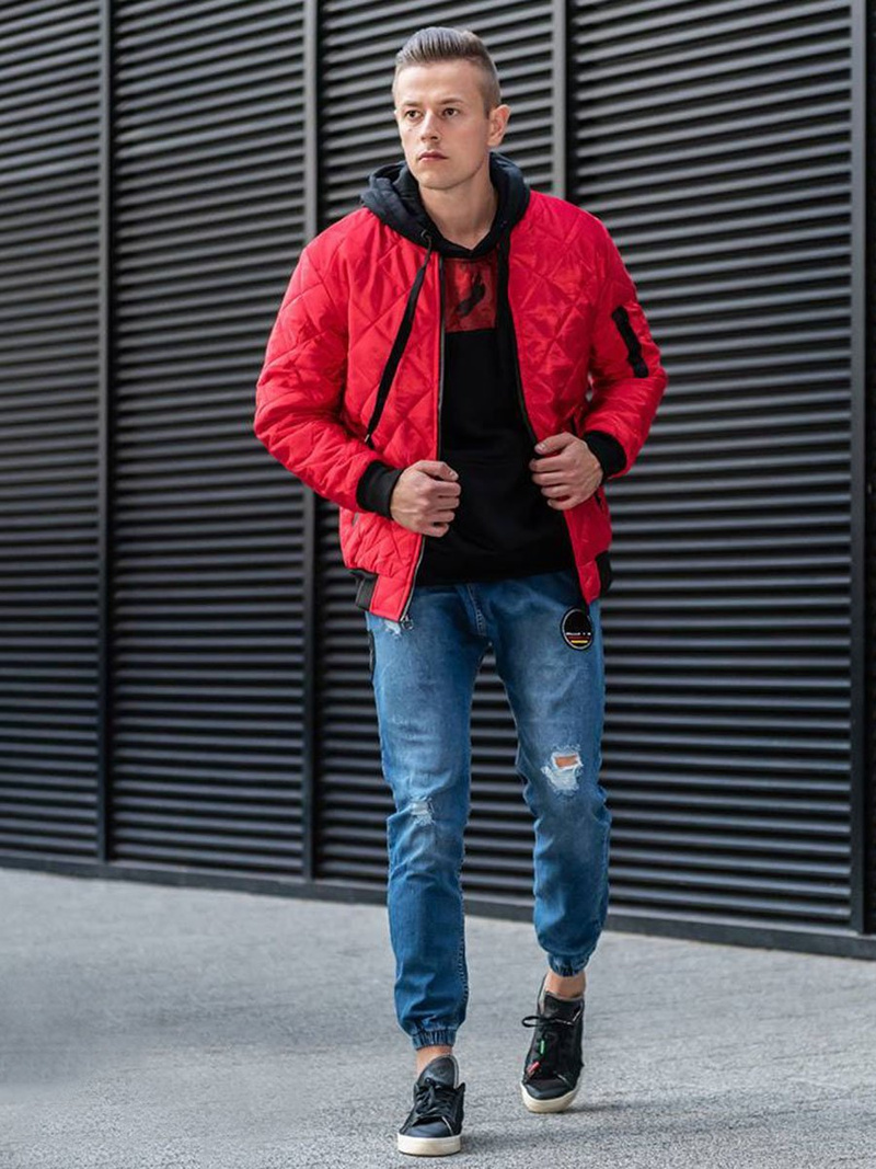 Jean Jogger Homme Bleu OZONEE OT/2033