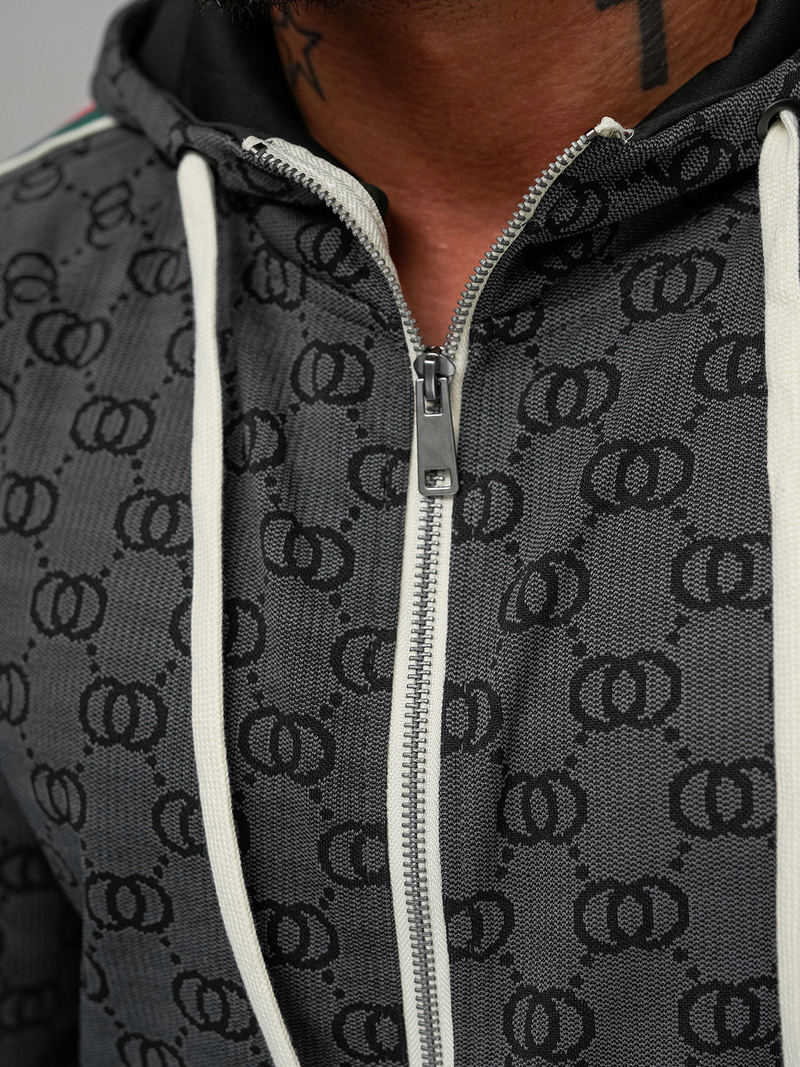 Survêtement Homme Noir OZONEE O/FF5111AB