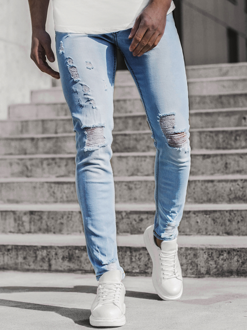 Jean Homme Bleu clair OZONEE G/3019