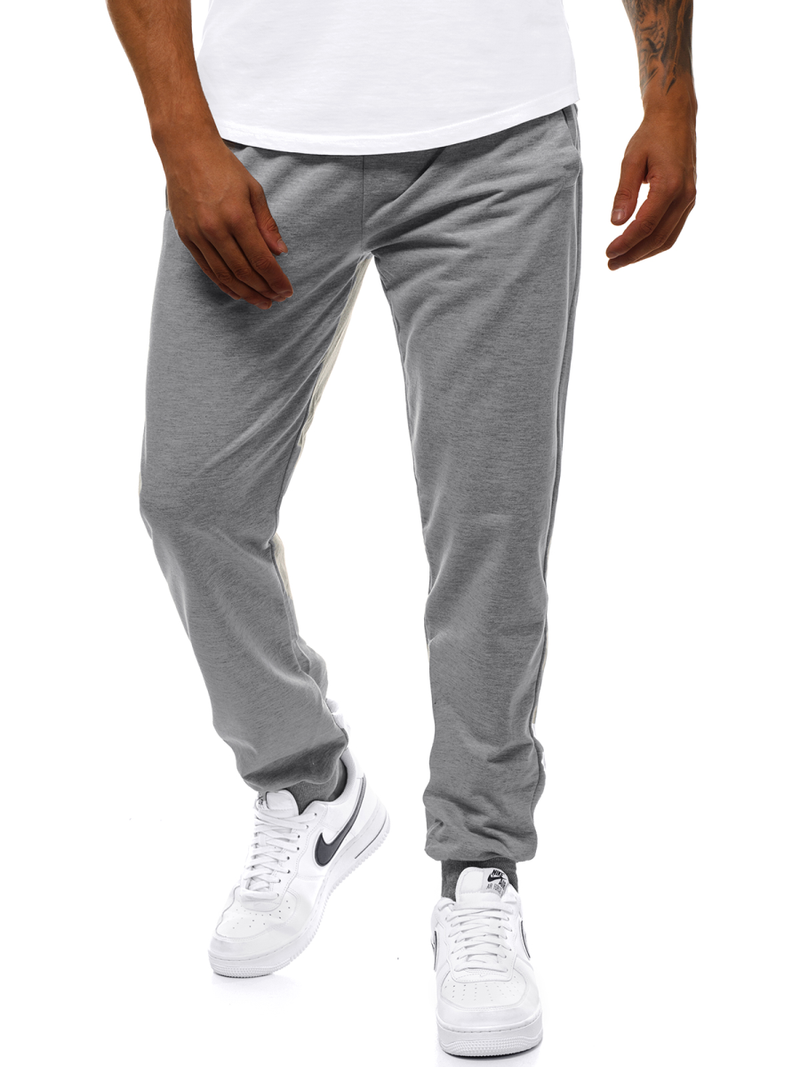 Pantalon de survêtement Homme Gris OZONEE JS/HH02