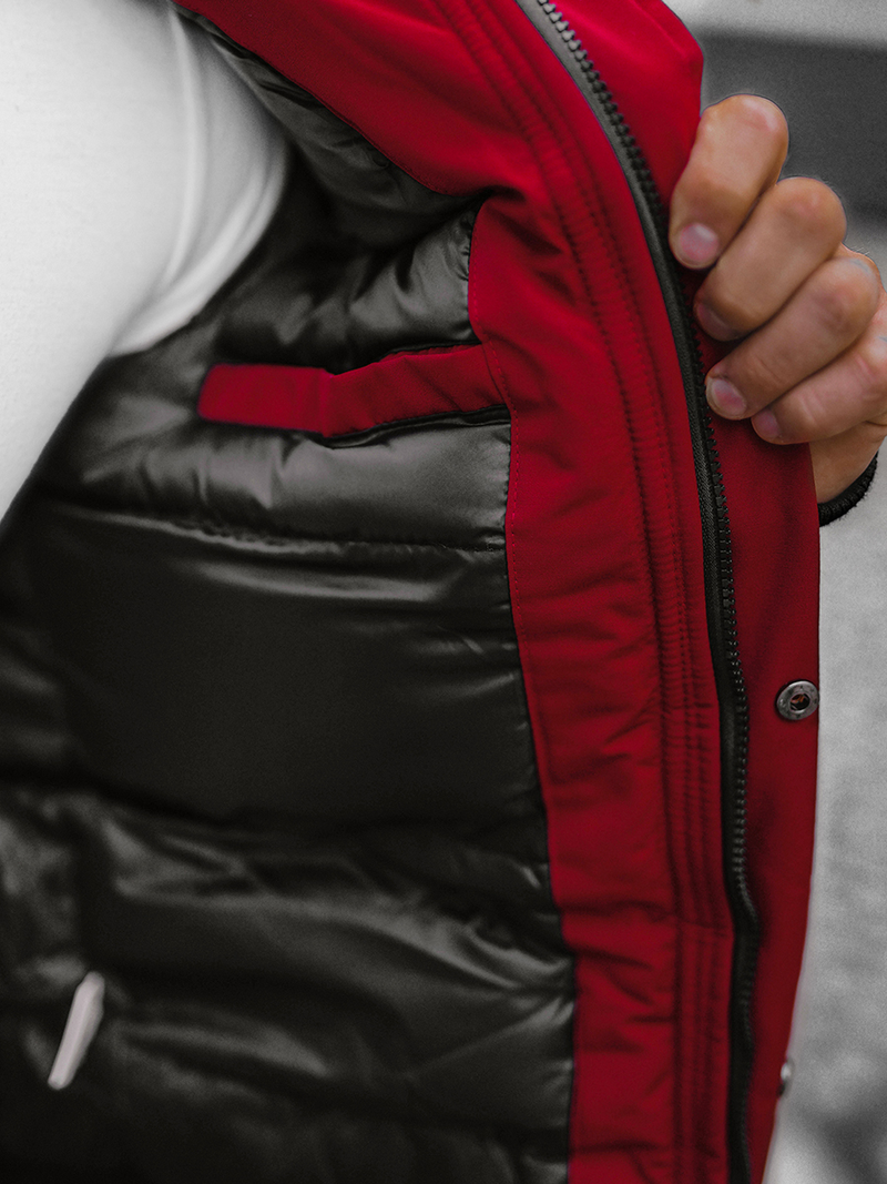 Veste Homme Bordeaux OZONEE JS/M2019/6