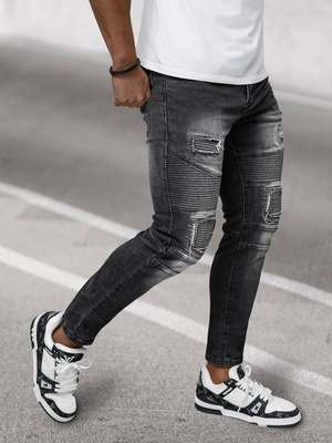 Jean Homme Noir OZONEE NB/MP0142N