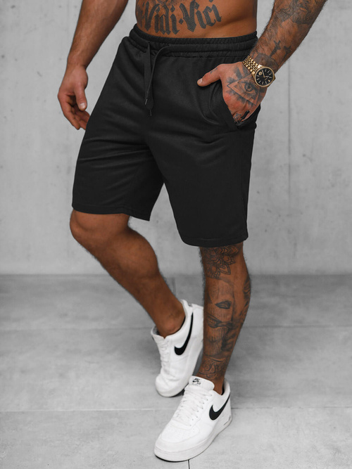 Short Homme Noir OZONEE JS/8K1551/3