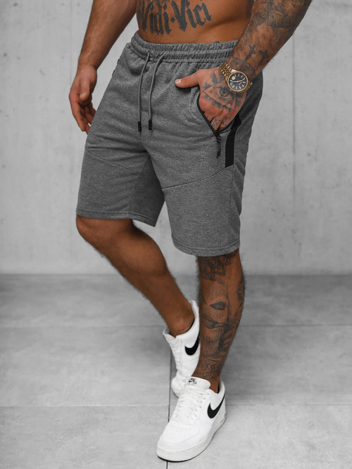 Short Homme Gris Foncé OZONEE JS/8K1500/5