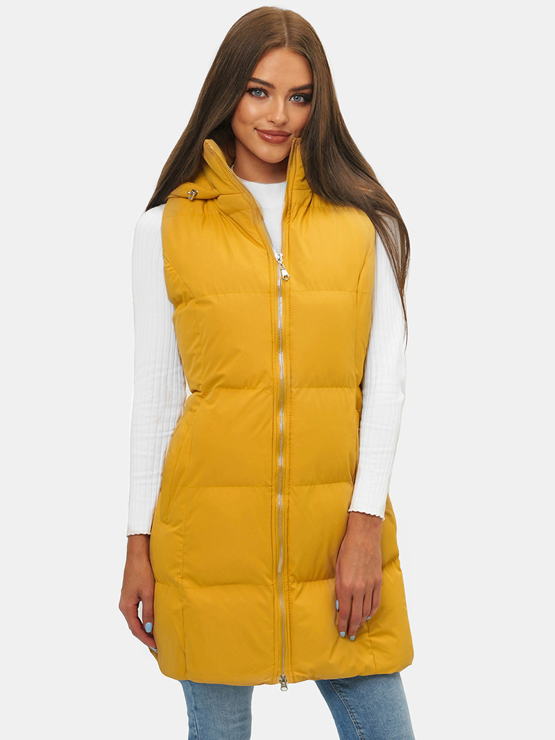 Gilet Femme Jaune OZONEE JS/M721/254