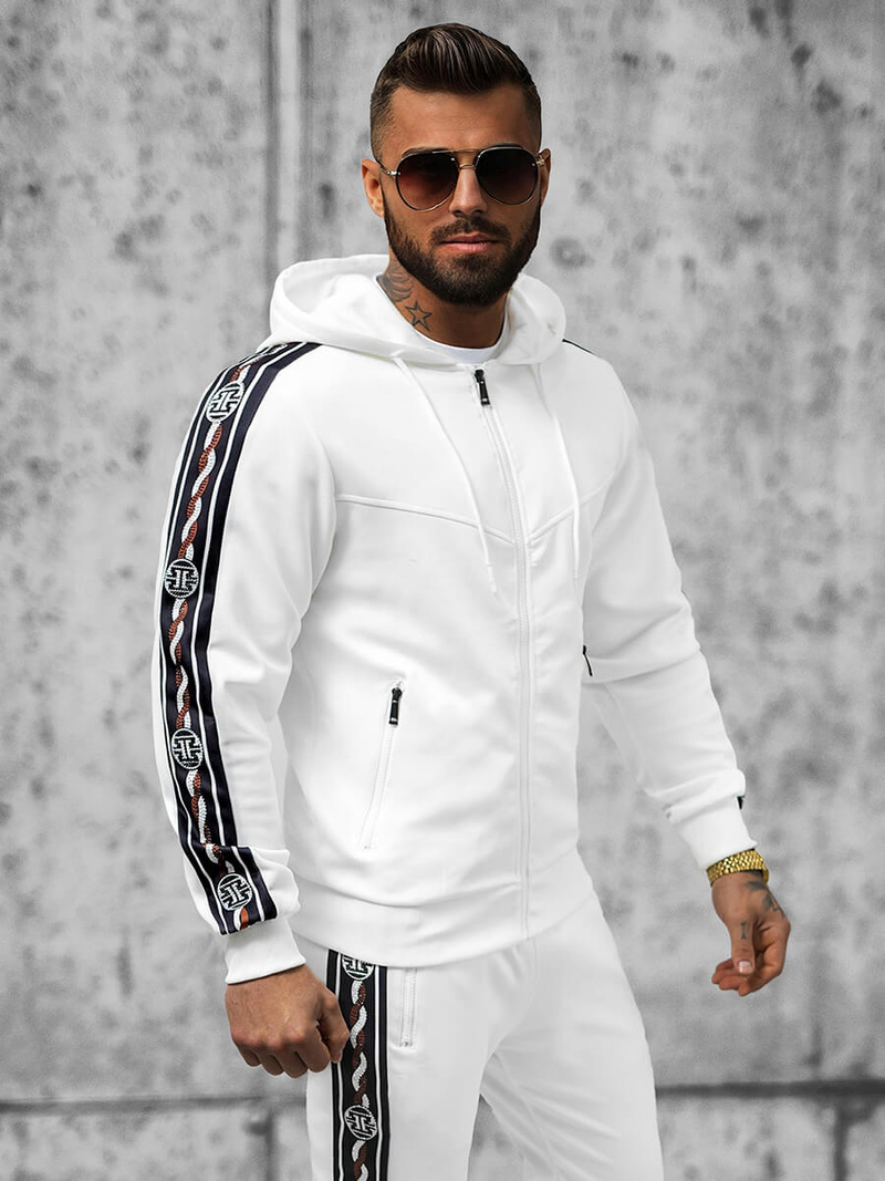 Survêtement Homme Blanc OZONEE O/3A167