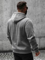 Sweatshirt Homme Gris Foncé OZONEE O/8B156/5