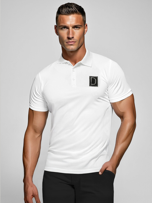 Polo Homme Blanc OZONEE NB/MT3105Z