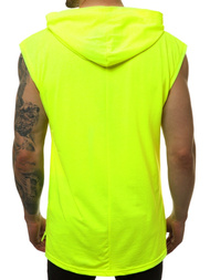T-Shirt Homme Jaune-néon OZONEE MACH/M1211