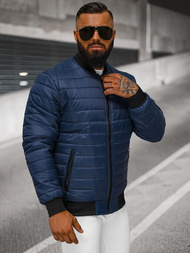 Veste Homme Bleu foncé OZONEE JS/MY02Z